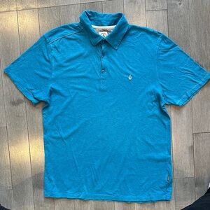 Volcom Teal Polo Shirt